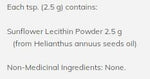 Now Sunflower Lecithin Powder 454G