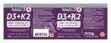 Naka Platinum Vit D3+K2 150 Softgels