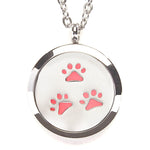 T-Zone Paws Locket Essential Oil Necklace