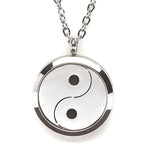 T-Zone Yin Yang Locket Essential Oil Necklace