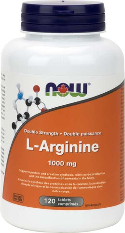 Now L-Arginine 1000MG 120 Tablets