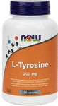 Now L-Tyrosine 500Mg 120 Capsules