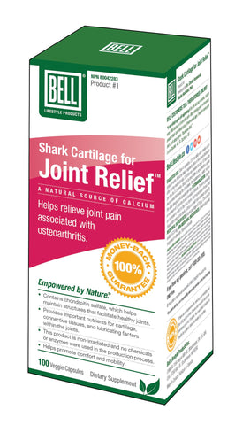 Bell Joint Relief Shark Cartilage 100 Capsules