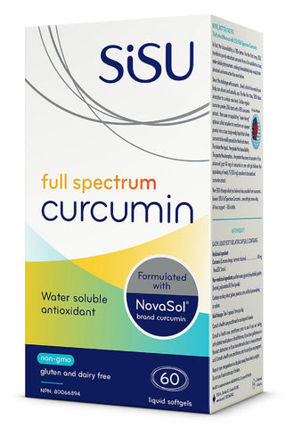 SISU Full Spectrum Curcumin 60 Softgels