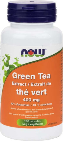 Now Green Tea 400MG 100 Capsules