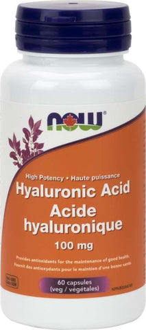 Now Hyaluronic Acid 60 Capsules