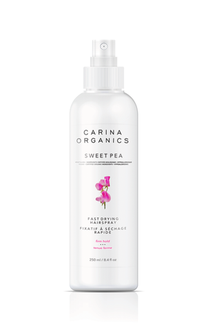 Carina Organics Sweet Pea Fast-Dry Hairspray 250ML