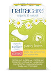 Natracare Curved Panty Liner 30 Count