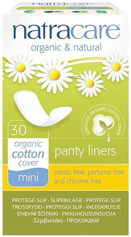 Natracare Mini Panty Liner 30 Count