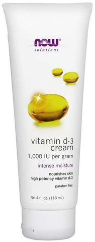 Now Vitamin D3 Cream 118ML