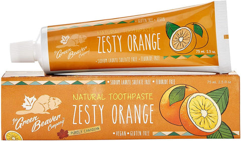 Green Beaver Zesty Orange Toothpaste 75G