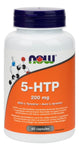 NOW 5-HTP 200MG with Tyrosine 60 Capsules
