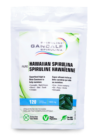 Gandalf Spirulina 120 Tablets
