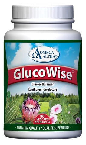 Omega Alpha Glucowise 90 Capsules