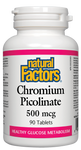 Natural Factors Chromium Picolinate 500MCG 90 Tablet
