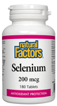 Natural Factors Selenium 200MCG 180 Tablet