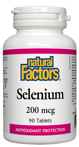 Natural Factors Selenium 200MCG 90 Tablet