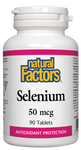 Natural Factors Selenium 50MCG 90 Tablet