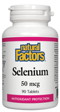 Natural Factors Selenium 50MCG 90 Tablet