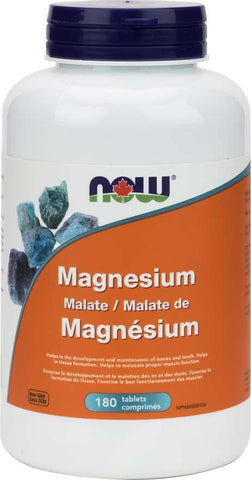 Now Magnesium Malate 180 Tablet