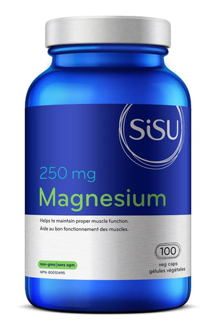 SISU Magnesium 250MG 100 V-Capsules