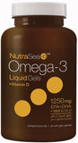 NutraSea Omega 3+D 60 Softgels