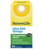 Renew Life Ultra EPA 1000mg 30 Softgel