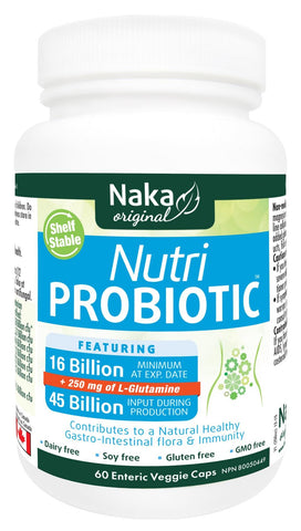 Naka Nutri Probiotic 16-45 Billion 60 V Caps