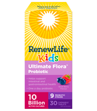 Renew Life Ultimate Flora Kids 10Billion 30 Chewable Tablet