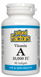 Natural Factors Vitamin A 10,000IU 90 Softgel
