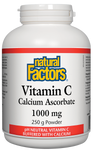Natural Factors Vitamin C 1000MG Calcium Ascorbate 250G