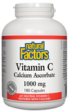 Natural Factors Vitamin C 1000MG Calcium Ascorbate 180 Caps