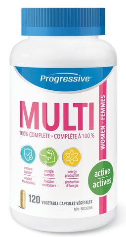 Progressive Multi Active Women 120 V Cap