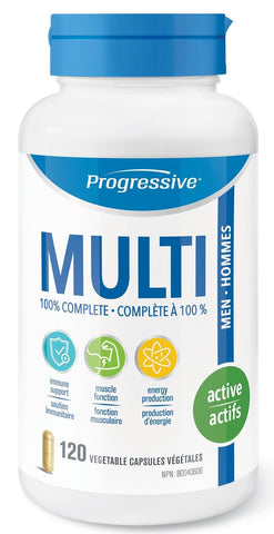 Progressive Multi Active Men 120 V Cap
