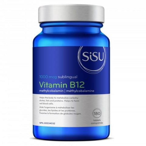 SISU Vitamin B12 1,000mcg 180 Tablets