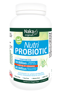 Naka Nutri Probiotic 16-45 Billion 120 V Cap
