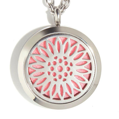 T-Zone Daisy Locket Essential Oil Necklace