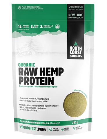 North Coast Naturals Organic Raw Hemp Protein 340G