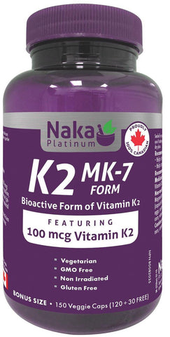 Naka Vitamin K2 150 VCap