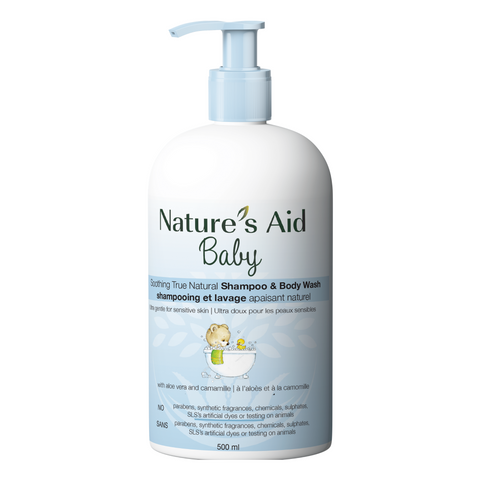 Nature's Aid Shampoo & Baby Wash 500ML