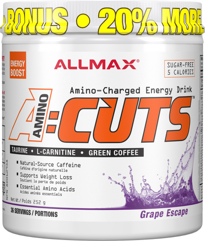 ALLMAX A:Cuts Grape 252G Bonus
