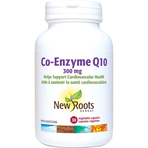 New Roots Co-Enzyme Q10 300MG 30 V Cap