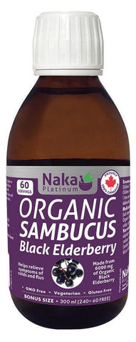 Naka Organic Sambucus Elderberry 300ML