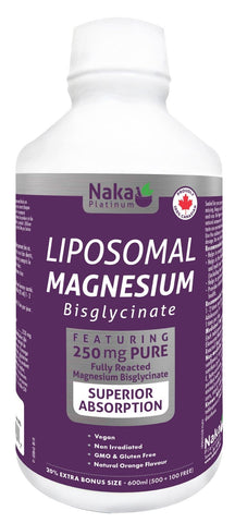Naka Liposomal Magnesium Bisglycinate 600ML