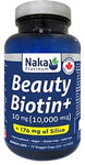 Naka Beauty Biotin + 75 Veggie Capsules